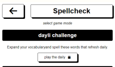 Spell Check Game